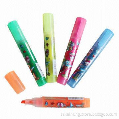 Promotional Mini Highlighter, Made of PP Materials